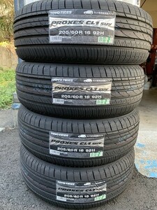 ☆【205/60R16】ＴＯＹＯ PROXES CL1SUV 205/60-16 トーヨー プロクセス　シーエルワン 4本価格 4本送料税込み￥40000～【2023年製】 夏用
