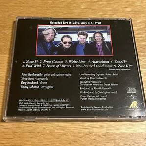 国内盤 Allan Holdsworth Group アラン・ホールズワース / LIVE THEN! 生 / Gary Husband, Jimmy Johnson, Steve Hunt 管理172の画像3