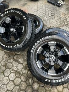 ナビゲーター　275/65r18 スタットレス付き　4本セット