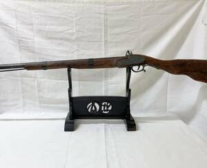 レプリカ 古式銃 火縄銃 飾り銃 短銃 木製 アンティーク 模造銃 当時物 レトロ 