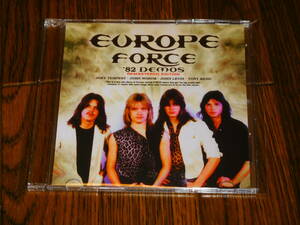 新品 EUROPE / FORCE '82 DEMOS REMASTERED EDITION Joey Tempest John Norum 北欧メタル