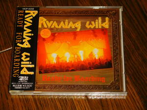 廃盤 未開封新品 RUNNING WILD / READY FOR BOARDING 国内盤 VICP-5058 ジャーマンメタル