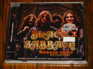 未開封新品 BLACK SABBATH / BERLIN 1970 REVISITED 初回ナンバリングステッカー付 ZODIAC Ozzy Osbourne Tony Iommi Geezer Butler