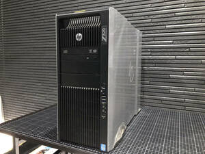 HP Z820 ワークステーション【ジャンク】本体のみ(a) | CPU xeon E5-2643 | メモリ64GB | HDD250GB | NVIDIA Quadro K4000 | Windows10 PRO