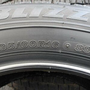 L753-2 送料無料 ほぼ未使用 195/60R16 冬1本 スタッドレス 195/60-16 195-60-16 ブリジストン ブリザック REVO GZ ウィッシュ セレナの画像2