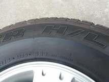 L833-ソ2 265/70R16 夏4本セット サマータイヤ 112S 265/70-16 265-70-16 ブリヂストン デューラー H/T 683 16インチアルミホイール_画像8