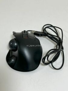 ■美品■ELECOM トラックボールマウス■EX-G Wired Trackball - M-XT2URBK■USB（親指操作タイプ）■JAN: 4549550158510■動作確認済