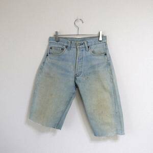 70s 80s Levi's 501 リーバイス 66後期 USA製 ボタン裏6 デニムパンツ ジーンズ - Size 29