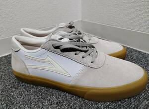 (Size 27cm) ラカイ LAKAI マンチェスター MANCHESTER スケートボード スケボー スニーカー シューズ MENS カラー:White/Glow Suede