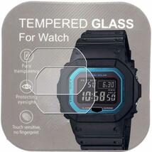 ★2枚セット★ 腕時計 GW-B5600用 9H強化ガラスフィルム 高い透明度 傷を防ぎ耐久性あり_画像2