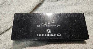 【開封 未使用】GOLDMUND PEN SET ボールペン　ゴールドムンド Ballpoint & Fountain pen PEN SET