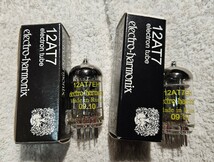 electro-harmonix 12AT7 2本　動作未確認　保管品　Made in Russia_画像1