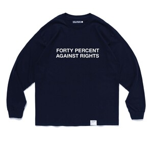  FORTY PERCENT AGAINST RIGHTS BANNER LS TEE WTAPS 2024SS 新作 wtaps NEIGHBORHOOD Supreme FPAR DESCENDANT