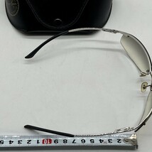 Ray-Ban レイバン サングラス ケース付き RB3179 度なし メガネ グラスウェア 関Y0225-4_画像6