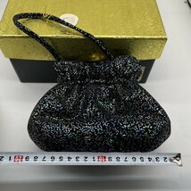 未使用 金鷲本舗 キンワシ印 草履 バッグ セット 牛革 和装 小物 着物 冠婚葬祭 M 23cm レディース 箱付 畠YY0131-19_画像8