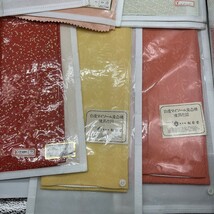 新品 未使用 高級 半襟 9点 15万円以上 着物 正絹 シルク 100% 絹 パールトーン加工 インド マイソール産 白檀 まとめて 畠YY0131-6_画像2