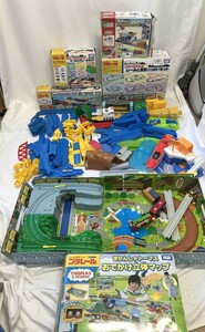 TAKARA TOMY プラレール ベーシックレールセット きかんしゃトーマス おでかけ立体マップ サービスセンターセット 梶Y0228-41