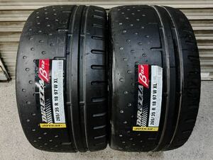 ジャンク品　未使用DUNLOP DIREZZA β02 265/35R18 2本　ハイグリップタイヤ①