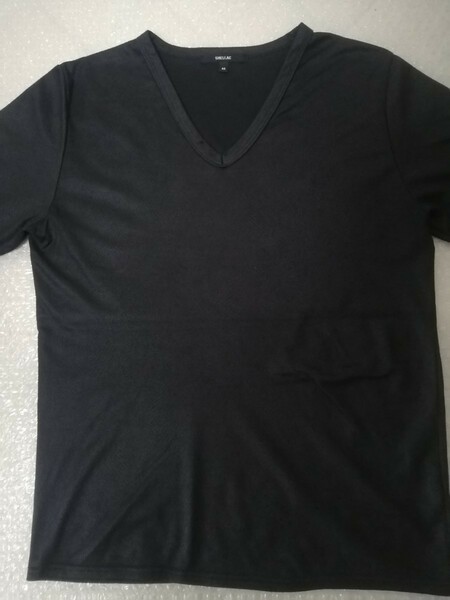 SHELLAC　シェラック　長袖　カットソー　Tシャツ　サイズ44　ブラック