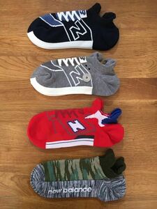 新品ニューバランスnew balance メンズソックス靴下4足セット1124