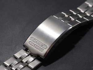 SEIKO5　アクタス　ステンレスベルト　取付幅　約19.0mm　時計パーツ　5ACTUS　中古　超音波洗浄済