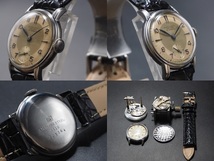 SEIKOSHA　SPECIAL　SEIKO　15J　1940‘s　分解注油済み　精工舎　新10B型　スモセコ　15石　昭和レトロ　アンティーク　新品ベルト付_画像2