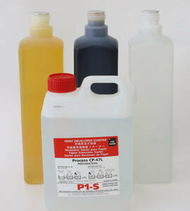 ミニラボ☆フロンティア340E　P1+P2の処理液（母液）のセット　CP49E相当品/互換品