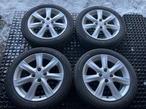 売切出品！ホンダインサイトZE2純正ホイール,185/55R16,4穴,16インチ,6ｊ,オフセット53,PCD100,ラジアルタイヤ2022年製2021年製,4本セット