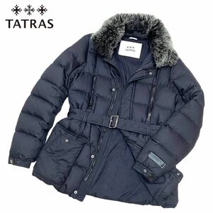 国内正規品 TATRAST タトラス 最高級 Rライン MTA14A4225 SARITOR DOWN JACKET シープファー ダウンジャケット ブルゾン 02