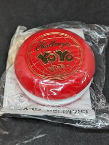 全国送料230円　Challenge ヨーヨー yoyo 競技用 赤い　未使用品　犬の散歩　ブランコ　滝登り　当時物 昭和 レトロ