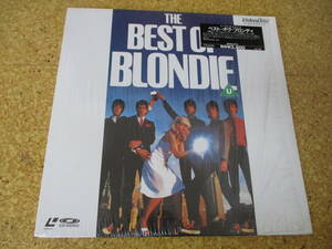 ◎Blondie　ブロンディ★The Best Of Blondie★/日本レーザーディスク Laserdisc 盤☆シート、シュリンク