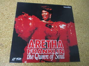 *Aretha Franklinaresa* Frank Lynn *The Queen Of Soul/ Japan laser disk Laserdisc record * seat 