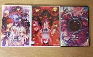 【ケースなし】　Fate/stay night Heaven's Feel 劇場版 DVD 　三部作　セット　DVDのみ　Aimer　梶浦由記