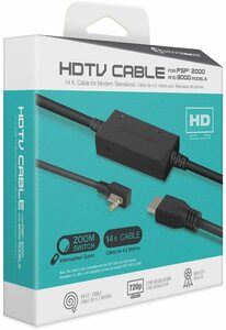 ☆新品★未使用☆ 【HYPERKIN】 HDMI変換ケーブル M07409 PSP HDTV CABLE For PSP 2000 & 3000 HDMI 変換 ケーブル PSP テレビ 出力