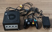 ニンテンドーゲームキューブ＋スマブラなどおまけソフト多数 任天堂 NINTENDO GAMECUBE ブラック_画像2