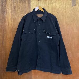 Vintage Snoog Dogg スヌープドッグ デニム カバーオール ジャケット XL ブラック