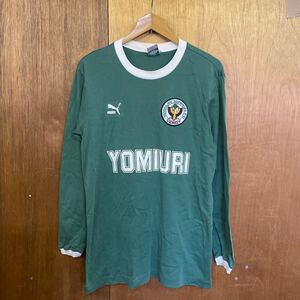 YOMIURI NIPPON FC ヴェルディ川崎 90s PUMA 18番 長袖 ユニフォーム