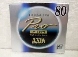 ★即決! 新品・未使用 AXIA アクシア ミニディスク MD PRO 80 1枚 80分用★