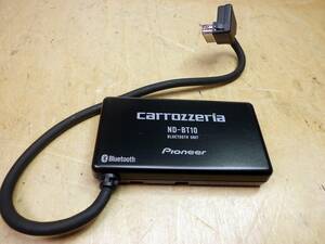 * редкий! carrozzeria Carozzeria bluetooth единица ND-BT10 сообщение / музыка / воспроизведение "свободные руки" AVIC-VH9990/HRZ990/HRZ900 и т.п. * обычный рабочий товар *