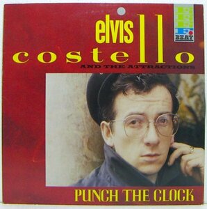 LP,エルヴィスコステロ　ELVIS COSTELLO　パンチザクロック　