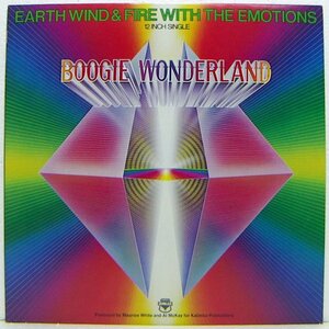 12”Single,アースウインド&ファイアー　EARTH,WIND & FIRE　BOOGIE WONDERLAND 　