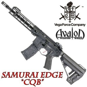 【新品☆即納】VFC 電動ガン Avalon Samurai Edge CQB Premium (JP ver./STD) *日本仕様 【品番：AV1J-M4-EDG-S-BK01】【管A】*
