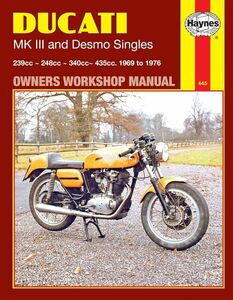 ★新品★送料無料★ドゥカティ Ducati MK III and Desmo Singles★ヘインズ解説マニュアル★