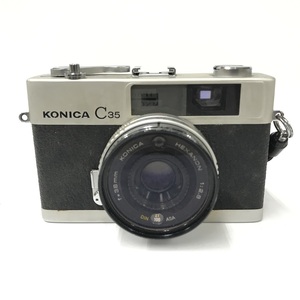 【ITUSPGLV7ZZS】KONICA コニカ C35 フィルムカメラ レンズ HEXANON f=38mm 1:2.8