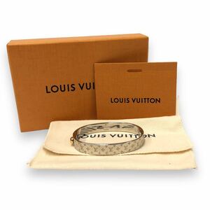  прекрасный товар LOUIS VUITTON Louis Vuitton ka карась no грамм браслет браслет M00250 монограмма M серебряный цвет аксессуары 