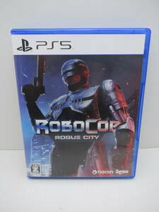 56/R035★RoboCop: Rogue City / ロボコップ:ローグシティ★PlayStation5★プレイステーション5★3goo★中古品 使用品