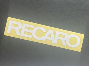 RECARO レカロ 白 ホワイト ステッカー シール ドリフト 走り屋