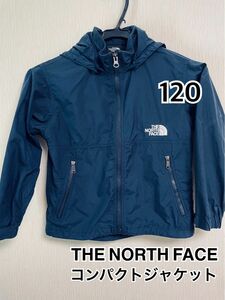 THE NORTH FACE ノースフェイス コンパクトジャケット アウター 120 ネイビー キッズ KIDS 