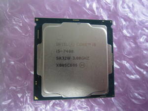 268★CPU Intel Core i5 7400 SR32W 3.00GHz 動作品