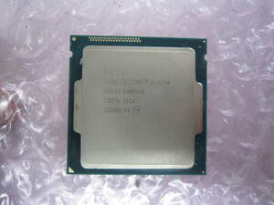 274★CPU Intel CPU Core i7 4770 SR149 3.40GHz 動作品